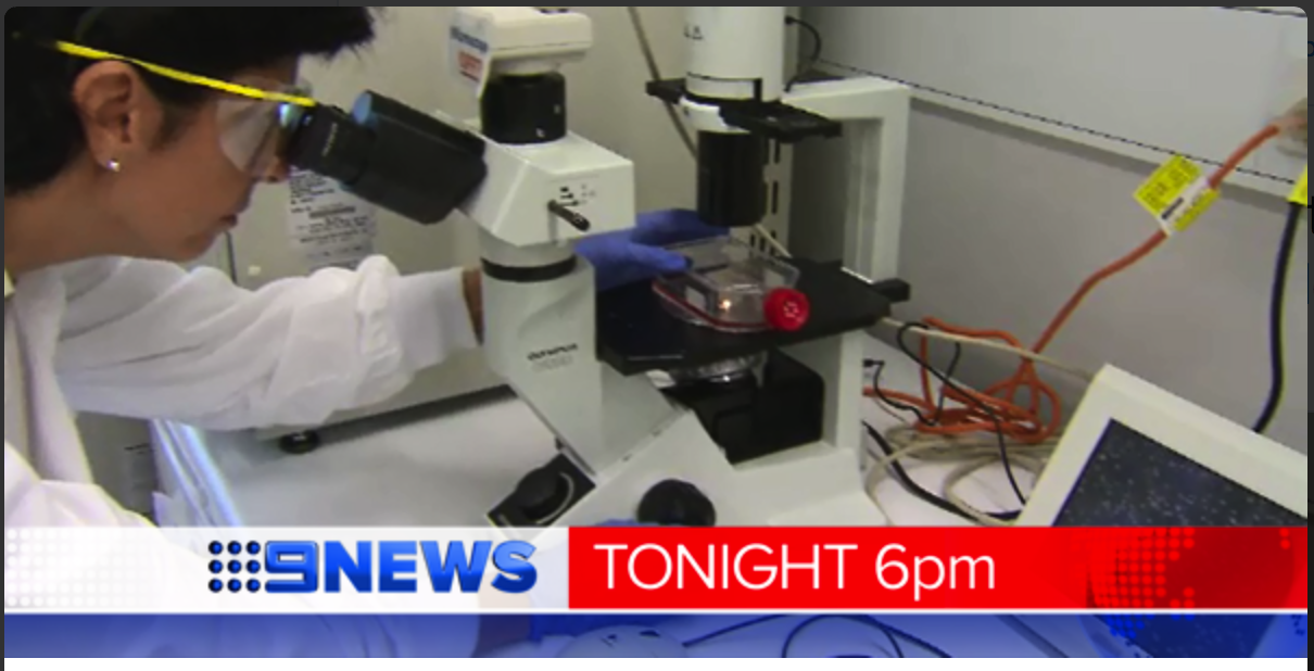 Nine News features promising new breast cancer research