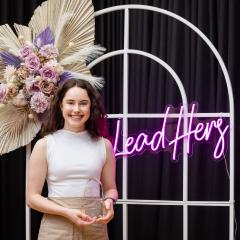 Dr Clare Mahon wins LeadHers Award