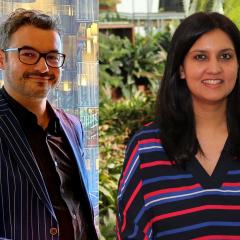 Dr Fernando Fonseca Guimaraes and Associate Professor Sumaira Hasnain